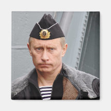 Vladimir Putin Fridge Magnet