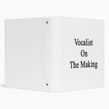 Vocalist On The Making Vinyl Binder