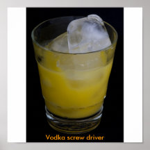Vodka screw driver print