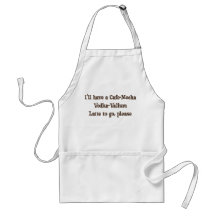 Vodka-Valium Latte de Café-Moka Tabliers
