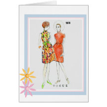 Vogue 1976 greeting cards