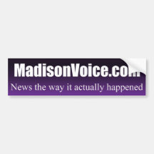 Voice Bumper Sticker