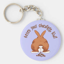 Voici votre chocolat Keychain Porte-clef