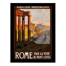 Voie du Mont-Cenis de La de pair de Rome Cartes Postales