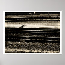 Voies de train, Ann 2008 Yin Posters