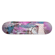 VOILA Le graffiti Truck San Francisco Skateboard Customisable