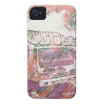 VOILA Le graffiti Truck SanFrancisco iPhone 4 Covers