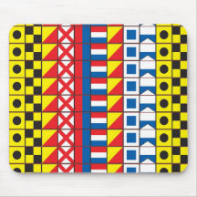 Voir le mousepad de drapeaux de Worthy_Signal Tapis De Souris