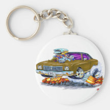 Voiture 1970 de Monte Carlo Brown Porte-clef