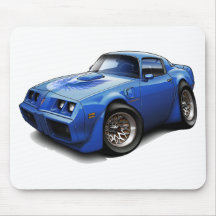 Voiture 1979-81 de bleu du transport AM Tapis De Souris