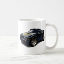 Voiture 1979-81 noire du transport AM Tasse