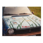 Voiture de poissons (trouble, désolé) carte postale