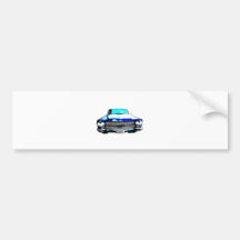 voiture de raggare de Cadillac Adhésifs Pour Voiture