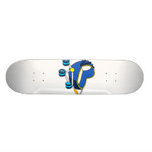 voiture d'enfant orientée bleue graphic.png skateboards personnalisés
