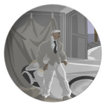 Voiture Soubrette Party Plates