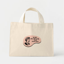 Voix d'assistant social sacs en toile