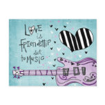 vol25- love is friendship postcard