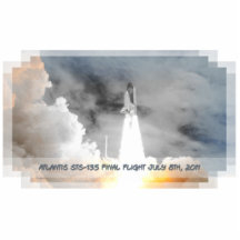 Vol de la navette spatiale de l'Atlantide dernier  Photo Sculptures