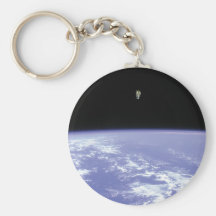 Vol libre de McCandless d'astronaute avec Jetpack Porte-clefs