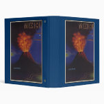 Volcan Paricutin Mexico 3 Ring Binders