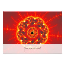Volcanic Personalized Invitations