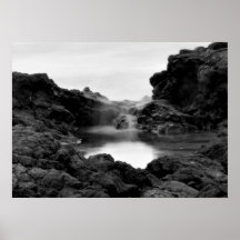 Volcanic Rock Mist Poster