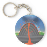 Volcano Key Chain