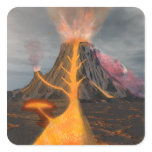 Volcano Stickers