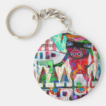 Voleur Keychain de conscience Porte-clés