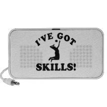 volley ball skills  Vector Designs Mini Speaker