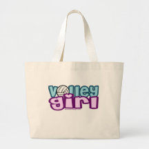 Volley Girl Canvas Bags