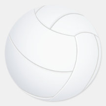 volleyball autocollant