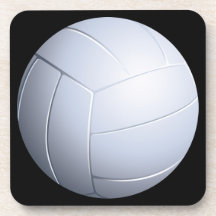Volleyball Beverage Coaster