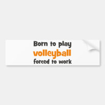 Volleyball Bumper Stickers
