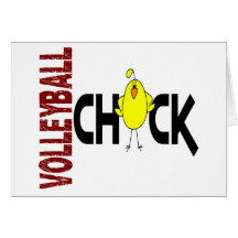 Volleyball Chick 1 Cards