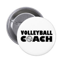 Volleyball coach button