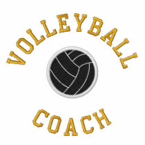 VOLLEYBALL COACH Embroidered Shirt