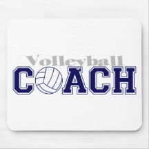 Volleyball Coach Mouse Mats