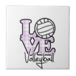 Volleyball d'amour carreaux en céramique