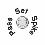 Volleyball Embroidered Shirt embroidered shirts
