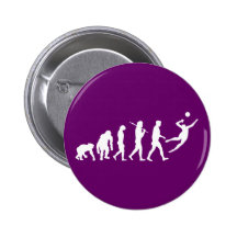 Volleyball Gift Pinback Buttons