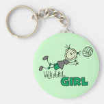 Volleyball Girl Tshirts and Gifts Key Chains