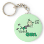 Volleyball Girl Tshirts and Gifts Key Chains