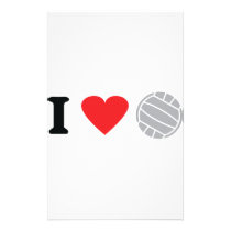 volleyball icon stationery