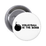 Volleyball is the Bomb Buttons