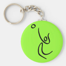 Volleyball Key Chains