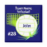 Volleyball Magnet
