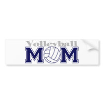Volleyball Mom Bumper Stickers