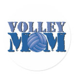 Volleyball mom stickers