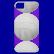 Volleyball on Purple casemate cases